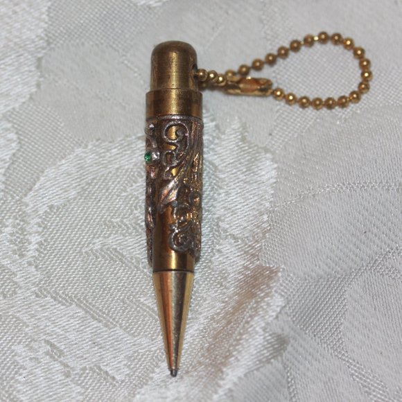 Vintage Miniature Mechanical Pencil Keychain - Picture 2 of 2